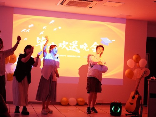 欢送会现场